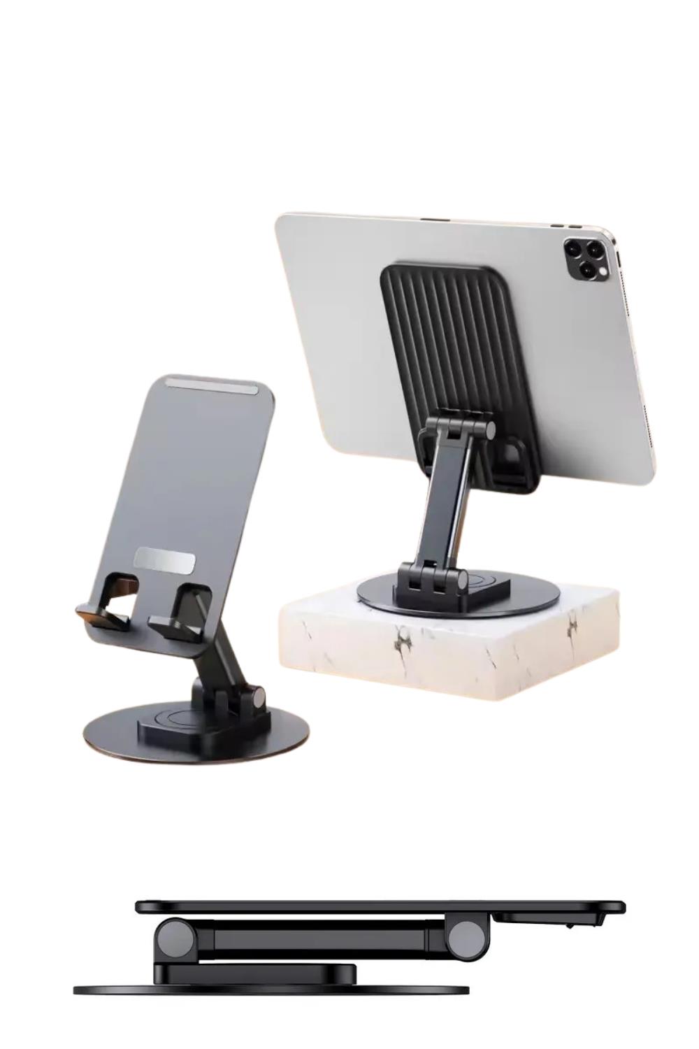 Vos Versa Metal 360° Dönebilen Katlanır Telefon Ve Tablet Standı VVE1039