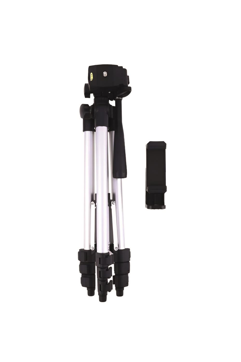 Vos Versa WT330A Tripod Profesyonel Cep Telefonu ve Kamera için Katlanır Ayaklı Su Terazili 135 Cm Taşıma Çantalı 360 ° / 90 °