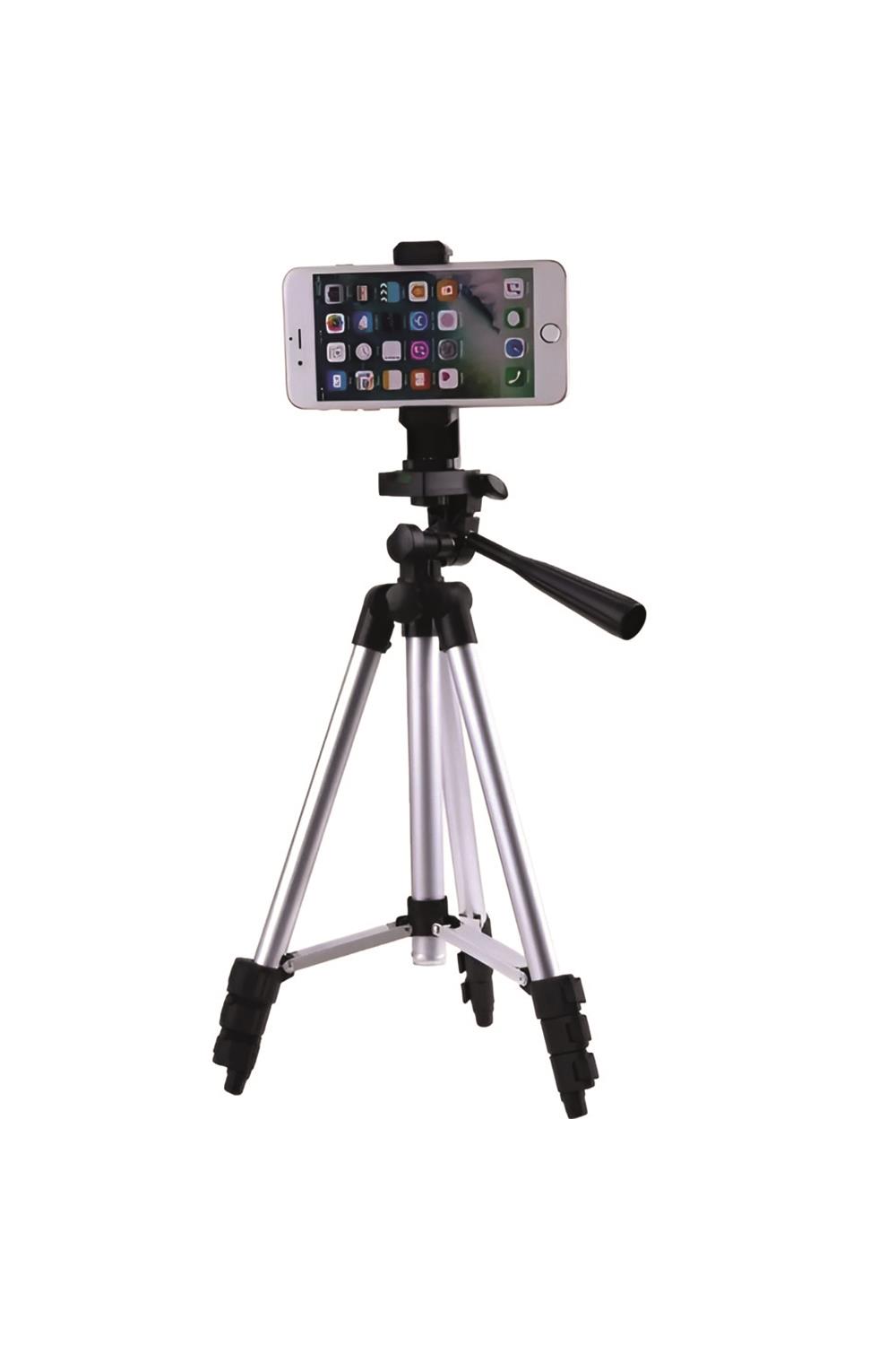 Vos Versa WT330A Tripod Profesyonel Cep Telefonu ve Kamera için Katlanır Ayaklı Su Terazili 135 Cm Taşıma Çantalı 360 ° / 90 °