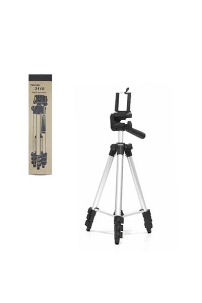 102 Cm Metal Tripod Kamera Telefon Tutucu 3 Ayak