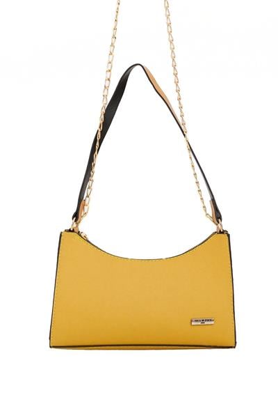 Aqua di Polo 1987 APBV003905 Kadın Sarı Omuz Çantası