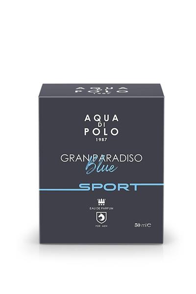 Aqua di Polo 1987 APCN000513 Gran Paradiso Blue Sport EDP 50 ml Erkek Parfüm