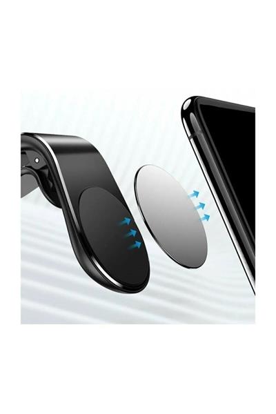 Rowen Mıknatıslı Siyah Araç Içi Telefon Tutucu