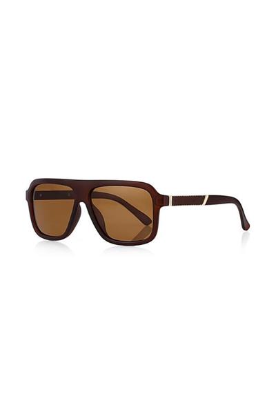 Rpss067802 Unisex Kahverengi Güneş Gözlüğü