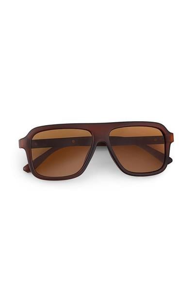 Rpss067802 Unisex Kahverengi Güneş Gözlüğü