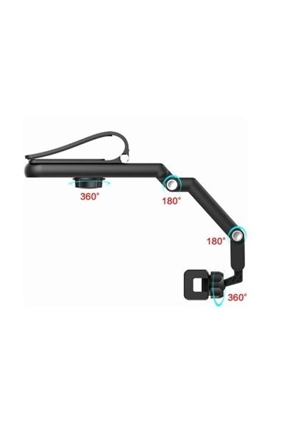 Sun Visor Cellphone Holder 360° Dönen Evrensel Çok Fonksiyonlu Araç Telefon Tutucusu 1005