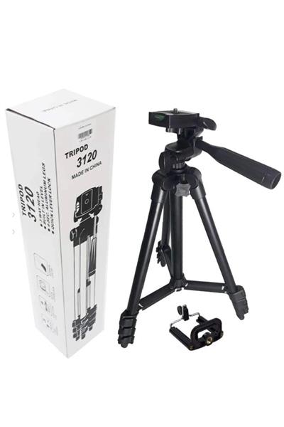 Tripod Kamera Ve Telefon Tutacağı 102 Cm Metal
