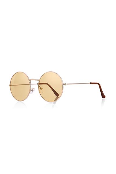 Unisex Altın Güneş Gözlüğü Rpss025404