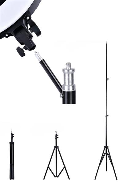 Vos Versa 210 Cm Profesyonel Selfie Işığı Ve Cep Telefonu Tripodu VVE1126