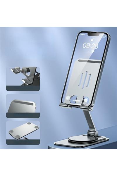 Vos Versa 360° Dönebilen Masaüstü Metal Telefon Standı VVE1049