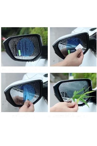 Vos Versa Araç Ayna Yağmur Kaydırıcı ve Cam Buğu Önleyici Film Şeffaf Beyaz VVHM00011