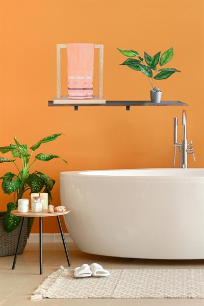 Vos Versa Bursa Varak Serisi 50x90cm %100 Pamuk 4lü Yüz Havlusu Somon VVHM0027