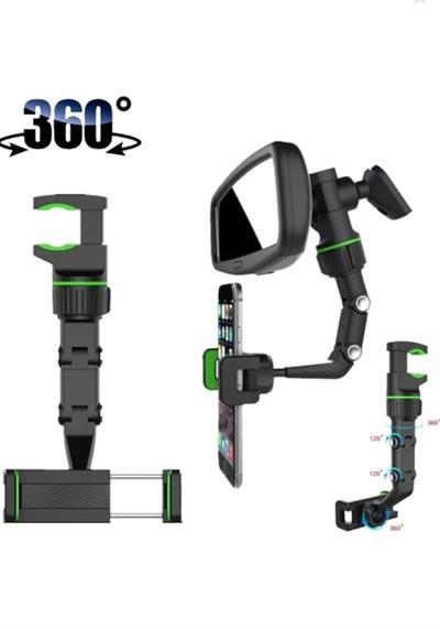 Vos Versa Dikiz Aynası Telefon Tutucu Araç içi 360 Derece 1. Kalite