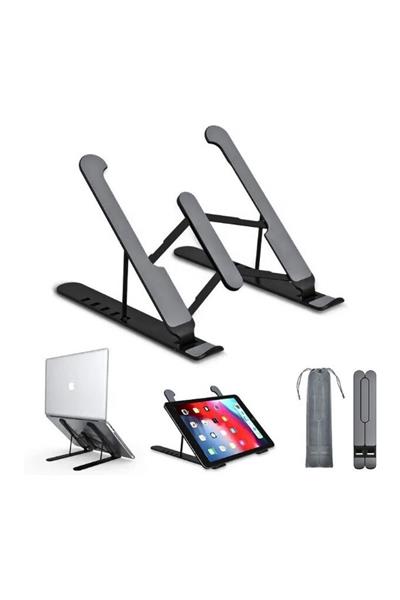 Vos Versa Katlanabilir  Kademe Ayarlı Kaymaz  Taban Laptop  Notebook Standı VK1012