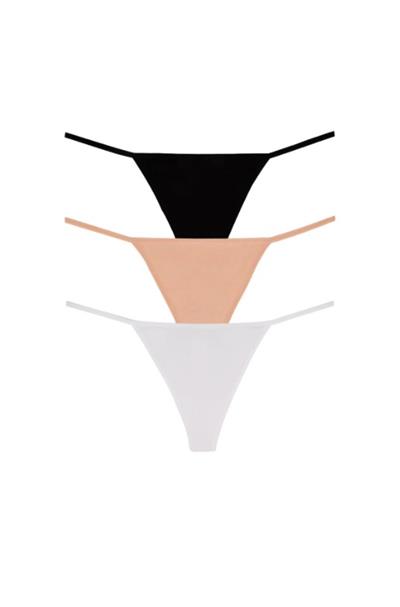 Vos Versa KozaBiat Kadın İç Giyim Tanga Karışık Renk - M, L, Xl  VKB1001