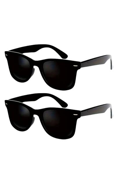 Vos Versa Siyah Unisex 2li Çİft Güneş Gözlüğü VVG011002