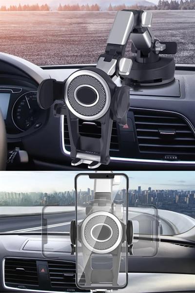 Vos Versa Teleskopik Vantuzlu Uzun Gövde Araç İçi Telefon Tutucu VVE1011