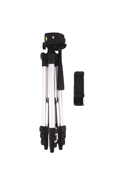 Vos Versa WT330A Tripod Profesyonel Cep Telefonu ve Kamera için Katlanır Ayaklı Su Terazili 135 Cm Taşıma Çantalı 360 ° / 90 °