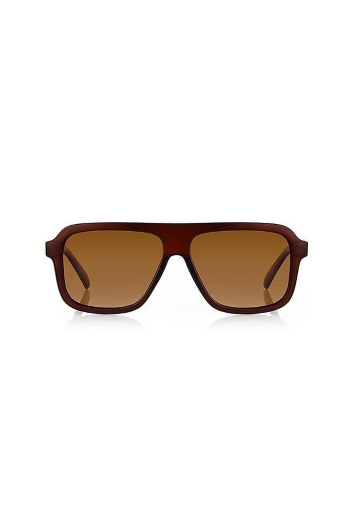 Rpss067802 Unisex Kahverengi Güneş Gözlüğü