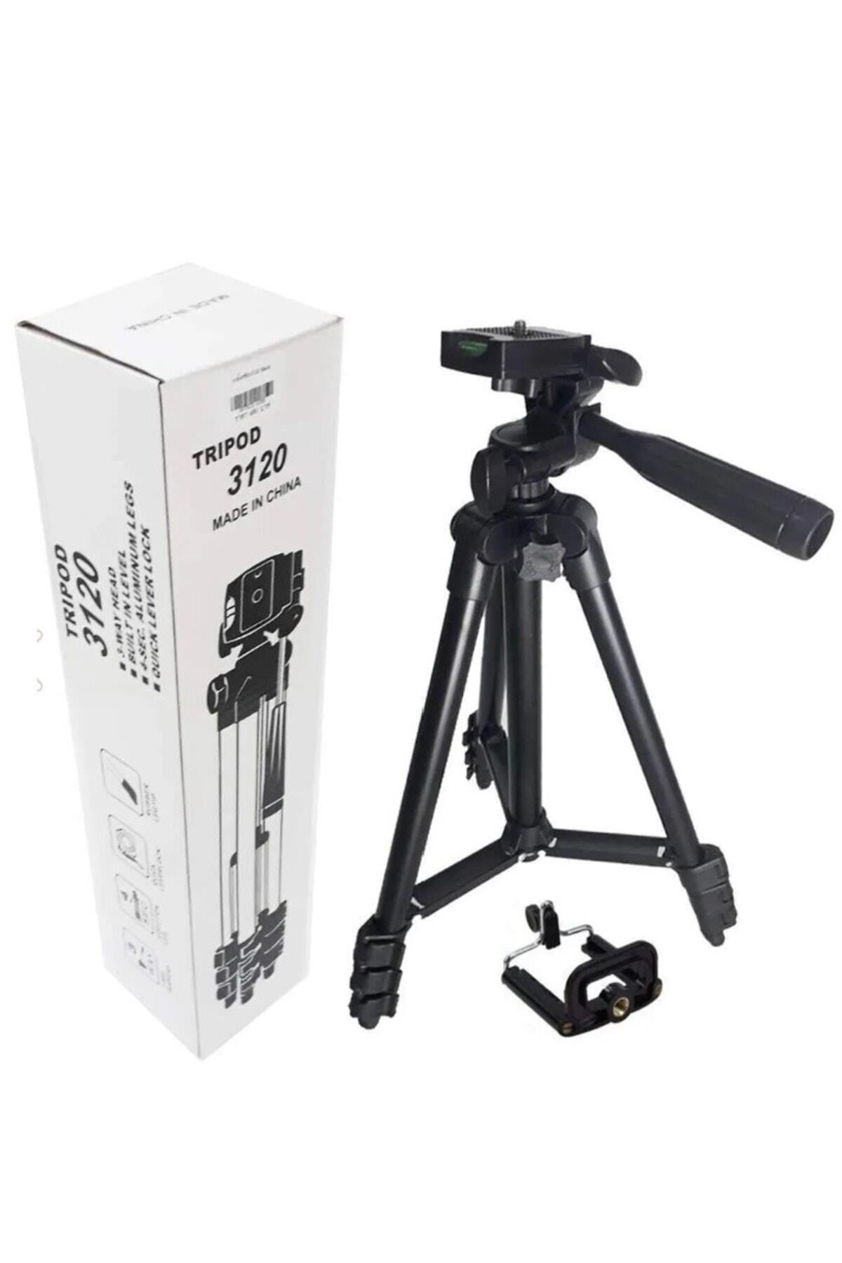Tripod Kamera Ve Telefon Tutacağı 102 Cm Metal
