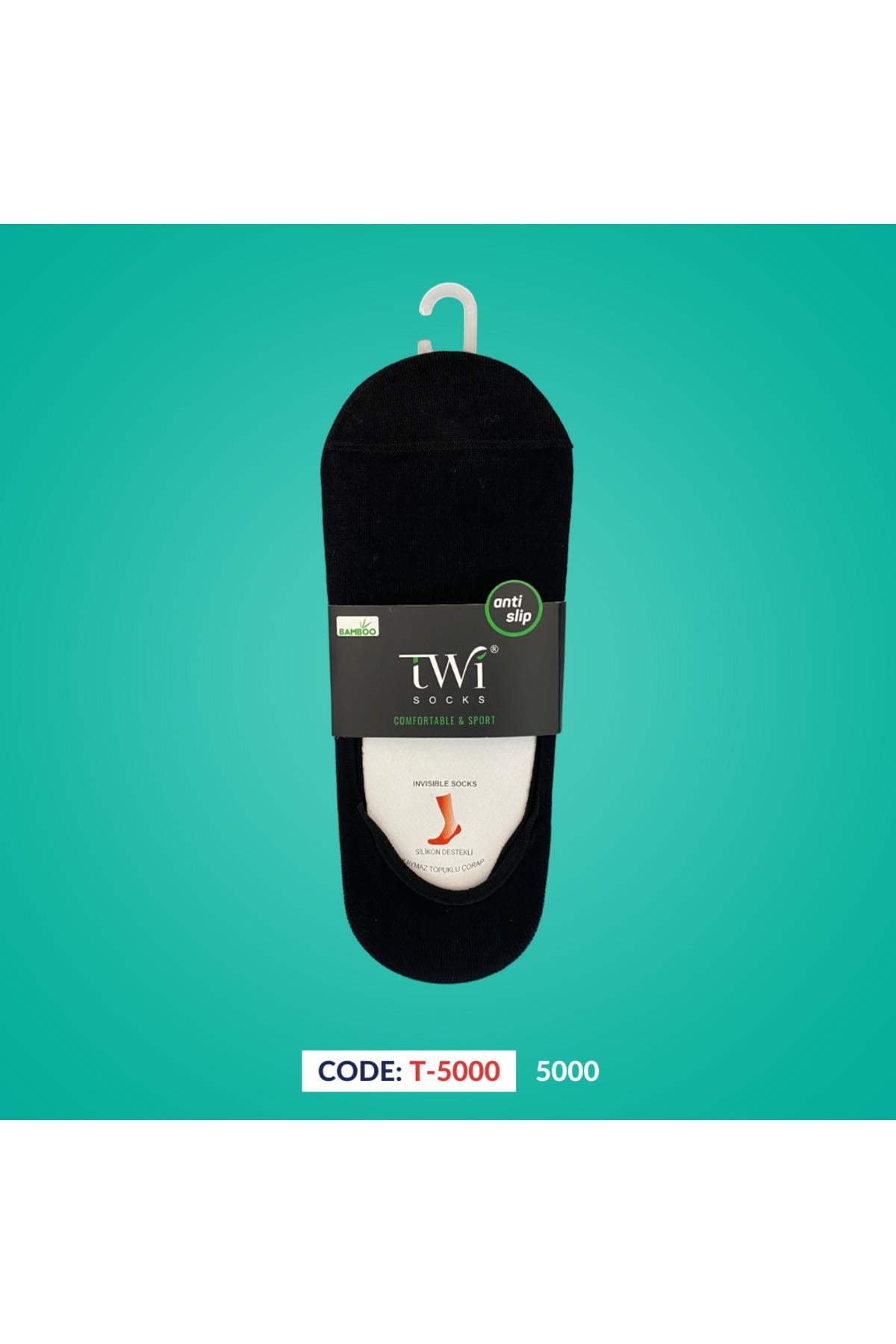 Twisocks Premıum Bambu Babet Erkek Çorap 12'li