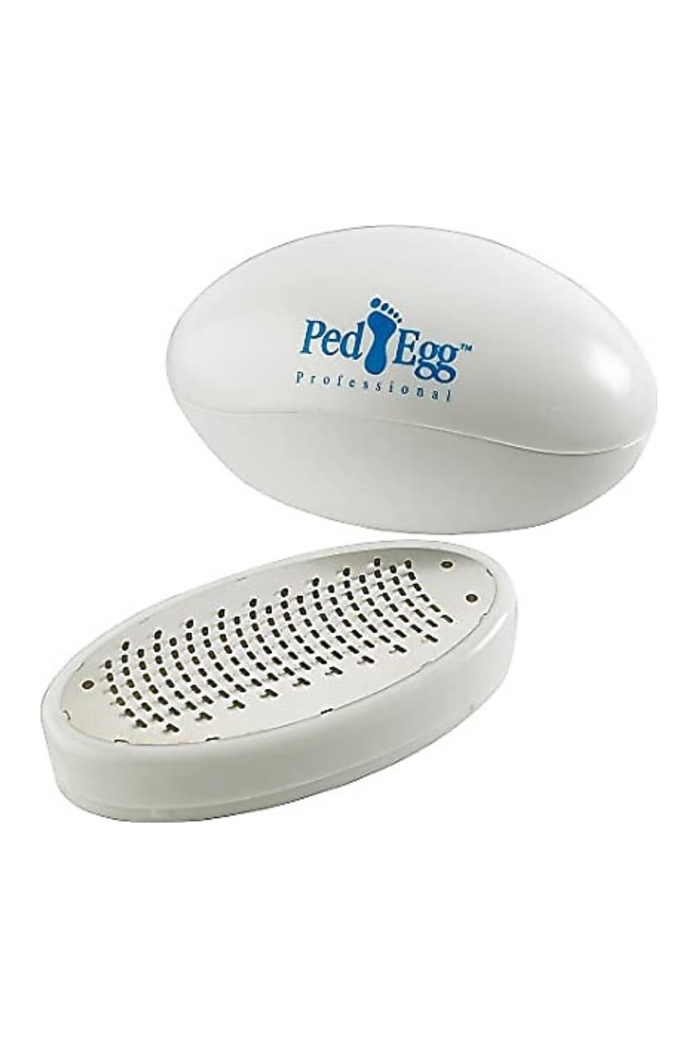 Vos Versa Ped Egg Pratik Kolay Ayak Bakım Törpüsü Topuk Rendesi Bakım Aleti Beyaz VVHM0007