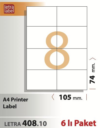 LETRA 408.10 ( 6lı )
