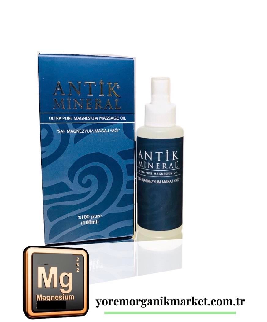 Antik Mineral Saf Magnezyum Masaj Yağı 110 Ml