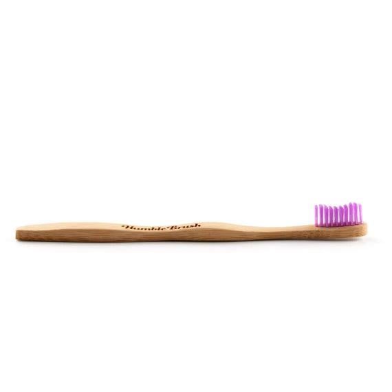 Bambu Diş Fırçası (Orta Sert Lila) The Humble Brush