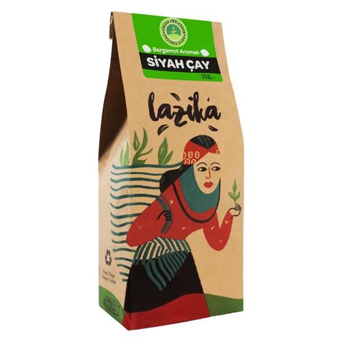 Bergamot Aromalı Siyah Çay 350gr Lazika
