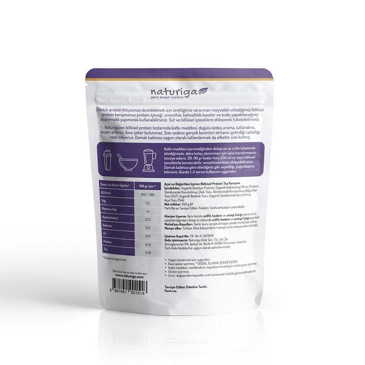 Berry Protein Karışımı(Berry Blend) 250gr Naturiga