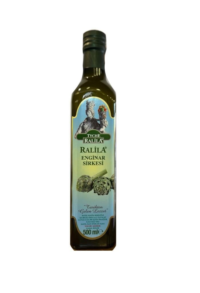 3 Adet Enginar Sirkesi Doğal Fermantasyon 500Ml Ralila
