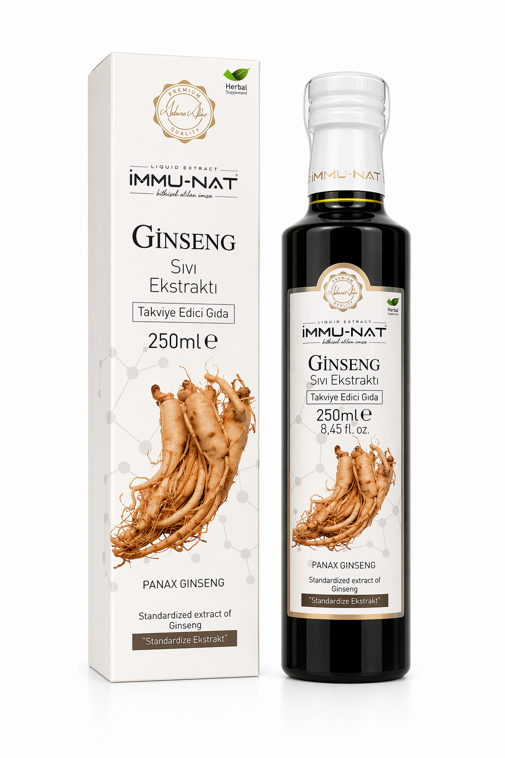 Ginseng Ekstraktı 250 Ml İmmunat