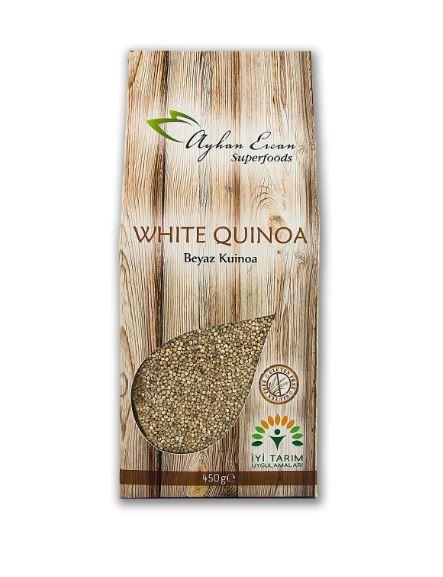 Glutensiz Beyaz Kinoa 450gr Ayhan Ercan
