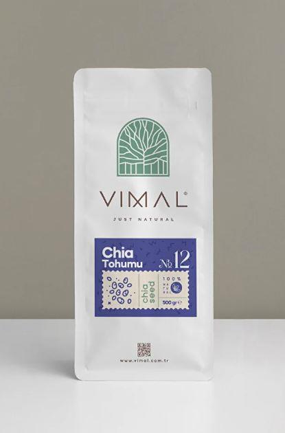 Glutensiz Chia Tohumu 500gr Yüksek Lif, Vegan