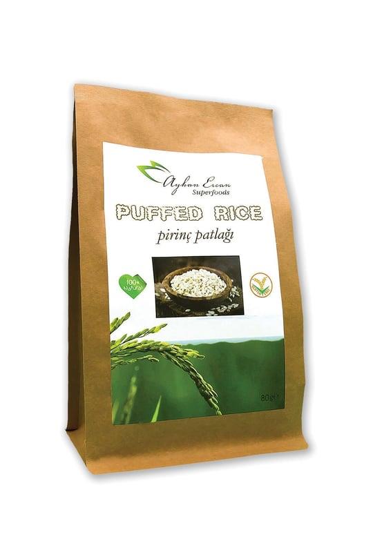 Glutensiz Pirinç Patlağı 80gr Ayhan Ercan