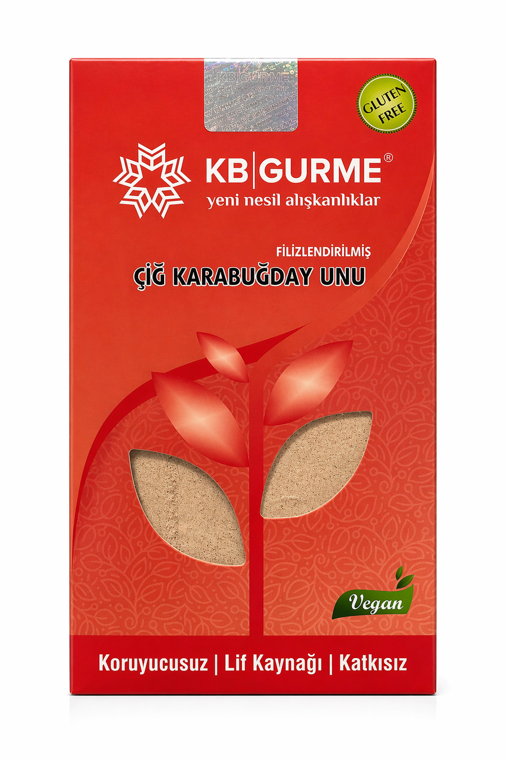 Glutensiz & Vegan Filizlendirilmiş Çiğ Karabuğday Unu 500 gr KB GURME