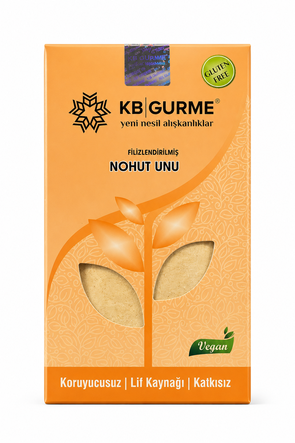 Glutensiz & Vegan Filizlendirilmiş Nohut Unu 500 gr KB GURME