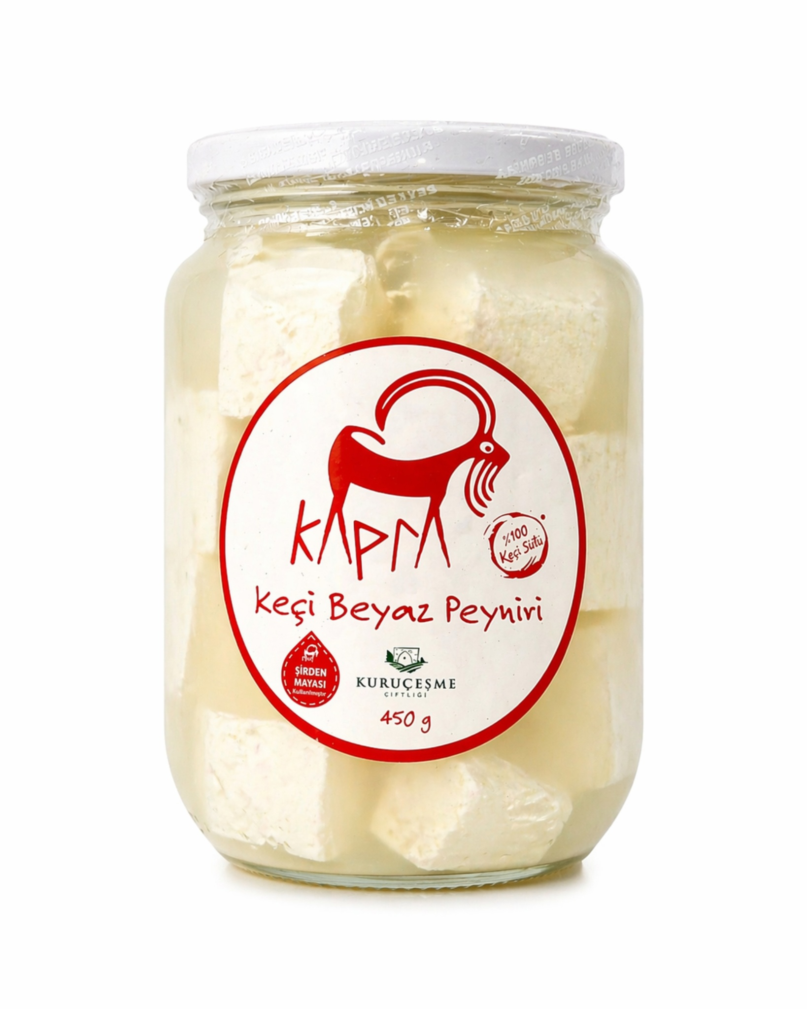 Keçi Beyaz Peynir 450 gr Kapra
