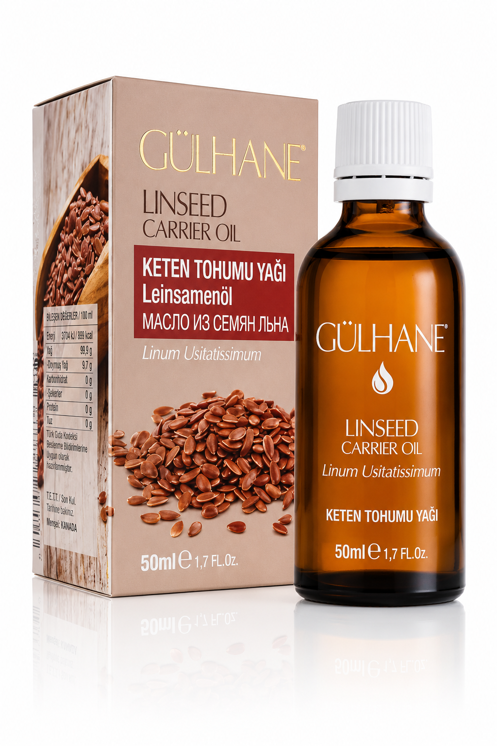 Keten Tohumu Yağı 50 Ml Gülhane