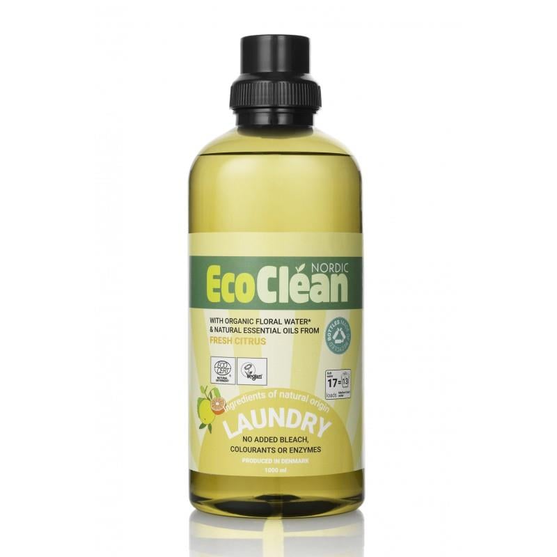 Organik Çamaşır Deterjanı Narenciye 1000Ml Ecoclean