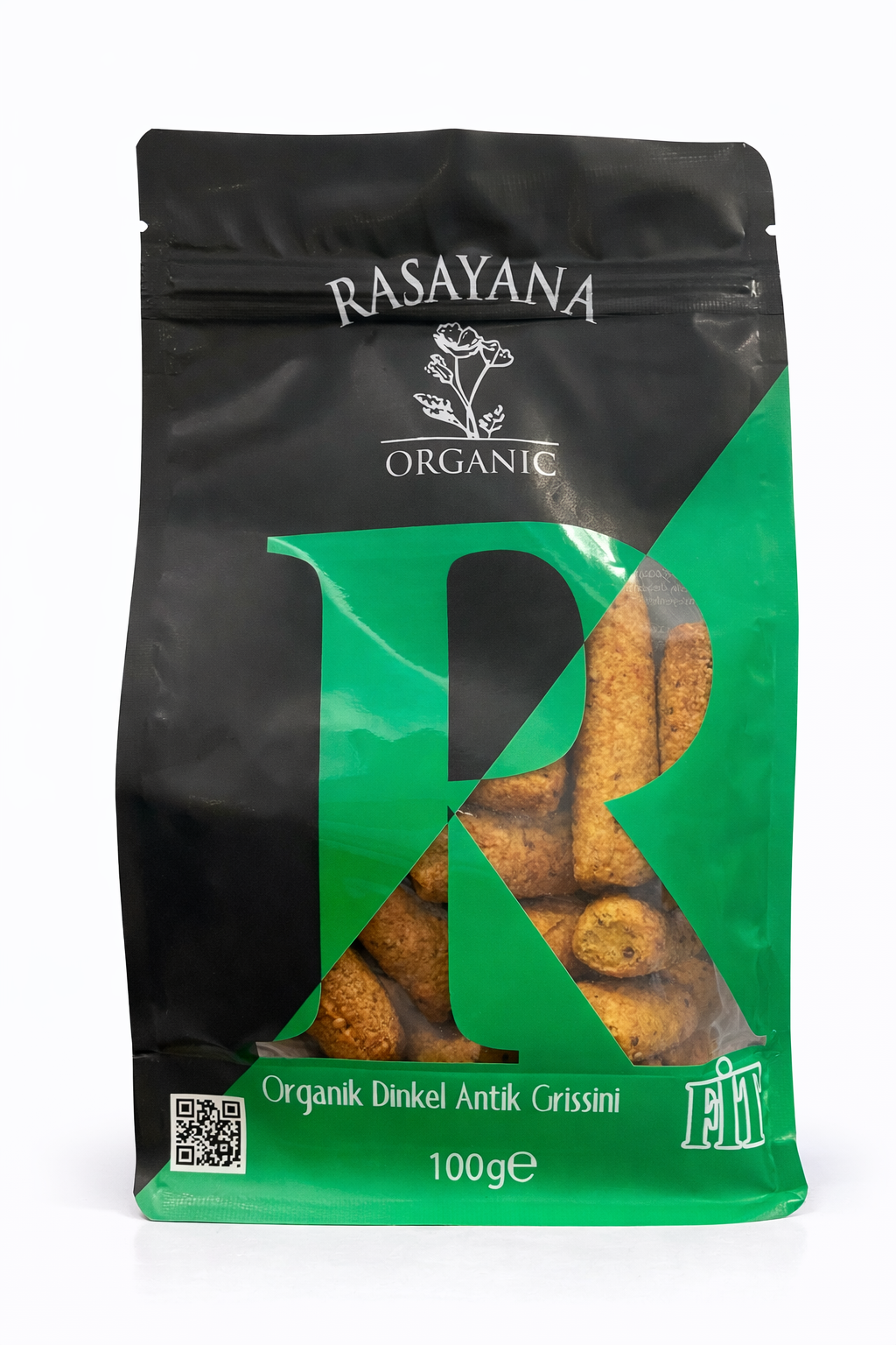 Organik Dinkel Grissini Fit 100gr Rasayana