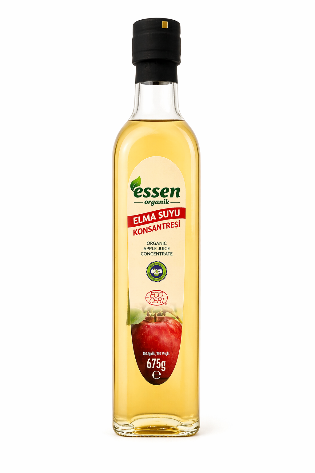 Organik Elma Suyu Konsantresi 675gr Essen