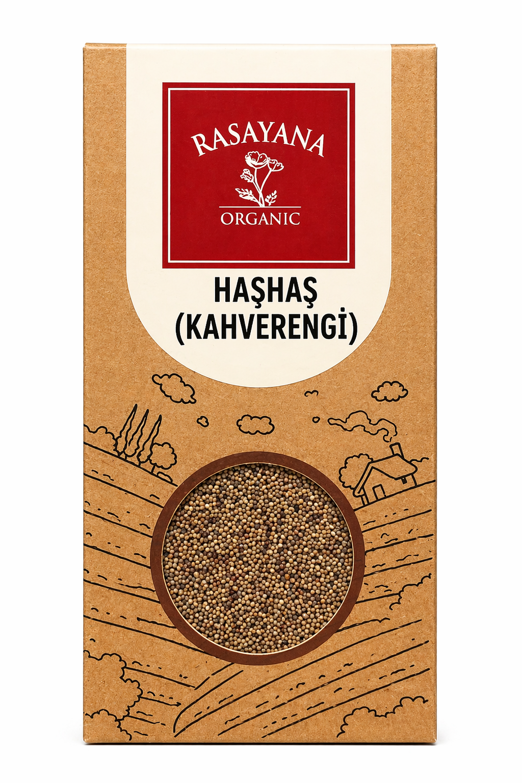 Organik Kahverengi Haşhaş 100gr Rasayana
