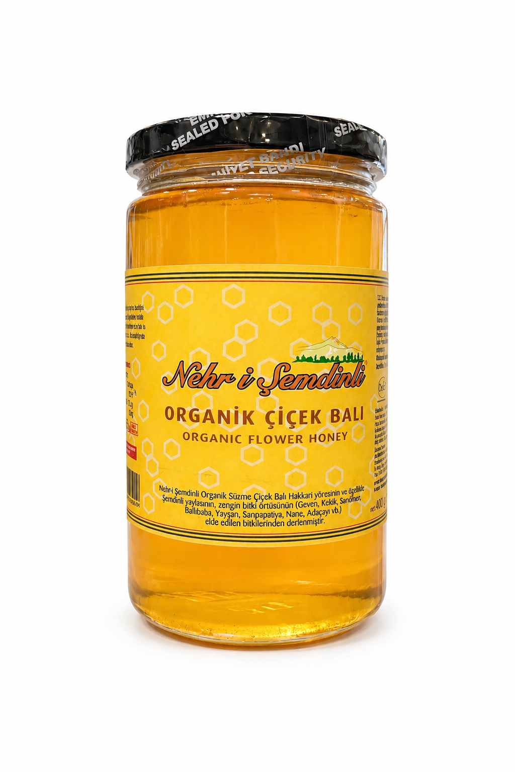 Organik Poliflora Çiçek Balı 400 gr Nehri Şemdinli