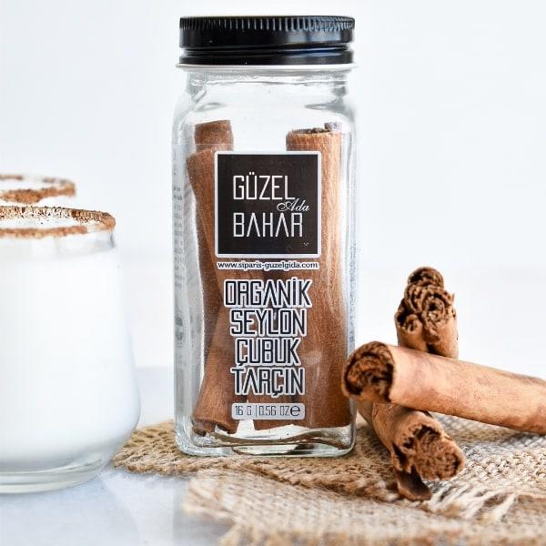 Organik Seylon Çubuk Tarçın 16 gr Güzel Ada Gıda (Seylan)