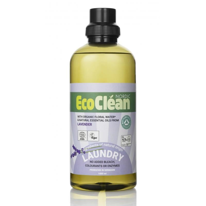 Organik Sıvı Çamaşır Deterjanı Lavanta 1000 Ml Ecoclean