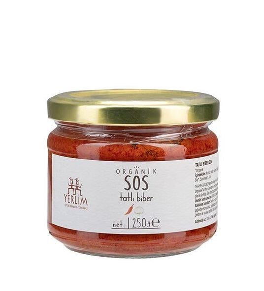 Organik SOS Biber tatlı 250gr Yerlim