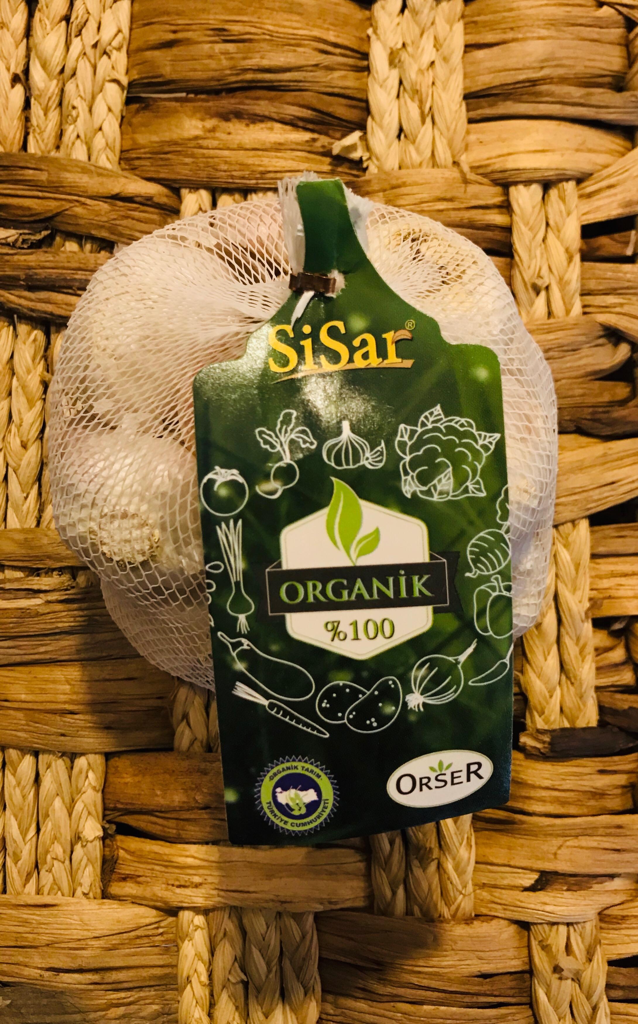 Organik Taş Köprü Sarımsak 1KG Sisar