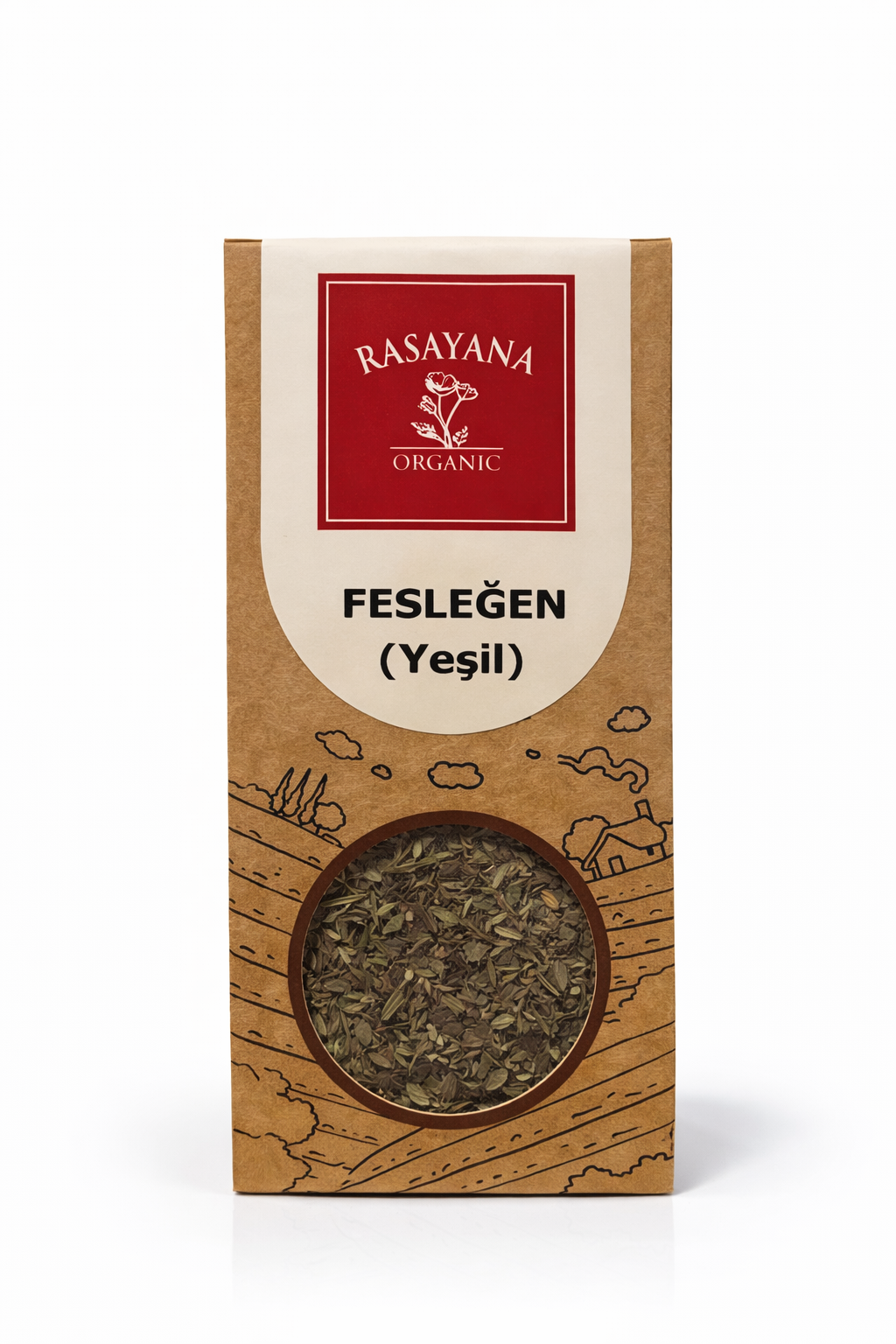 Organik Yeşil Fesleğen 30gr Rasayana